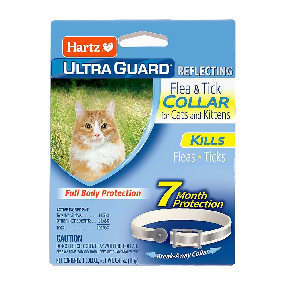 Hartz Ultra Guard Flea and Tick Collar for Cats and Kittens, 1 Ea, 0.53 Oz